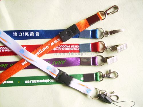 Printed lanyard