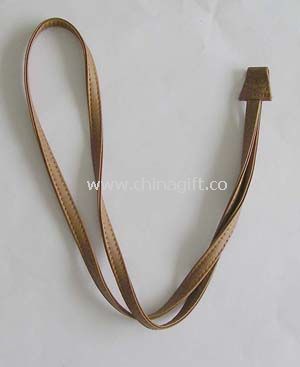 PU leather lanyard