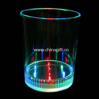 Flashing Whiskey Glass