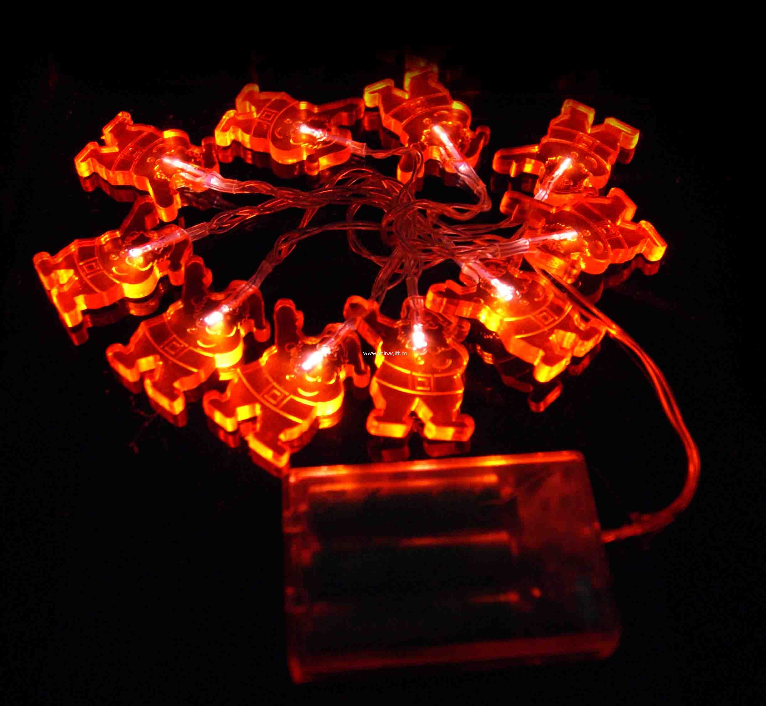 Santa chain light