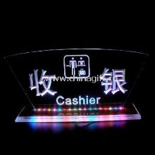 Table Edge Lit LED Sign China