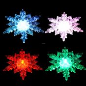 Christmas Snowflake suction light
