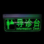 Flashing Edge Lit LED Sign