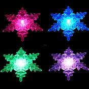 Flashing Snowflake light
