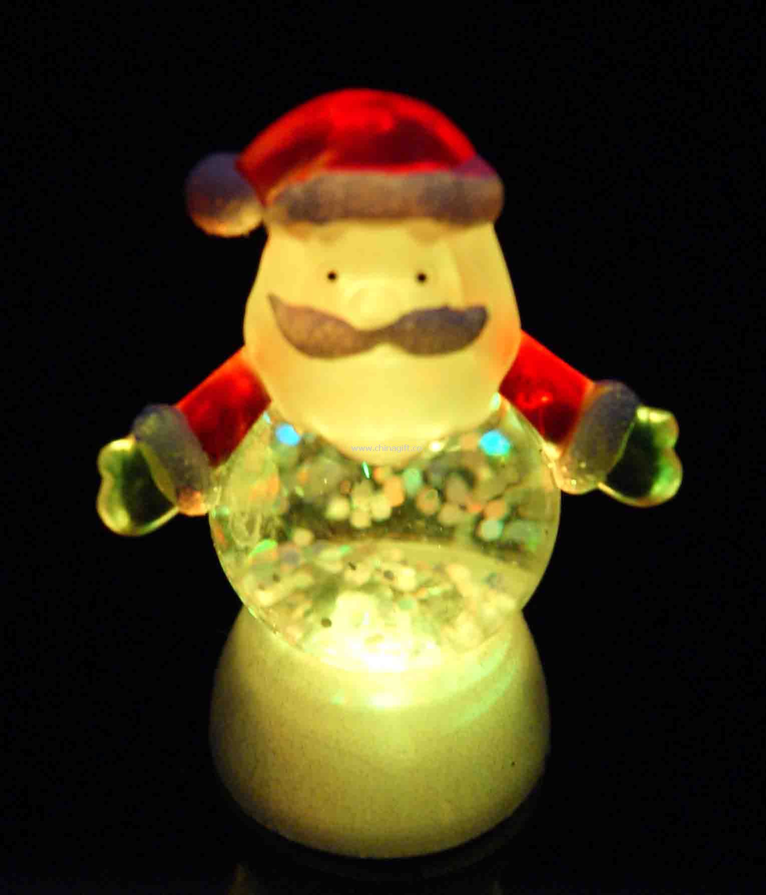 Santa table light