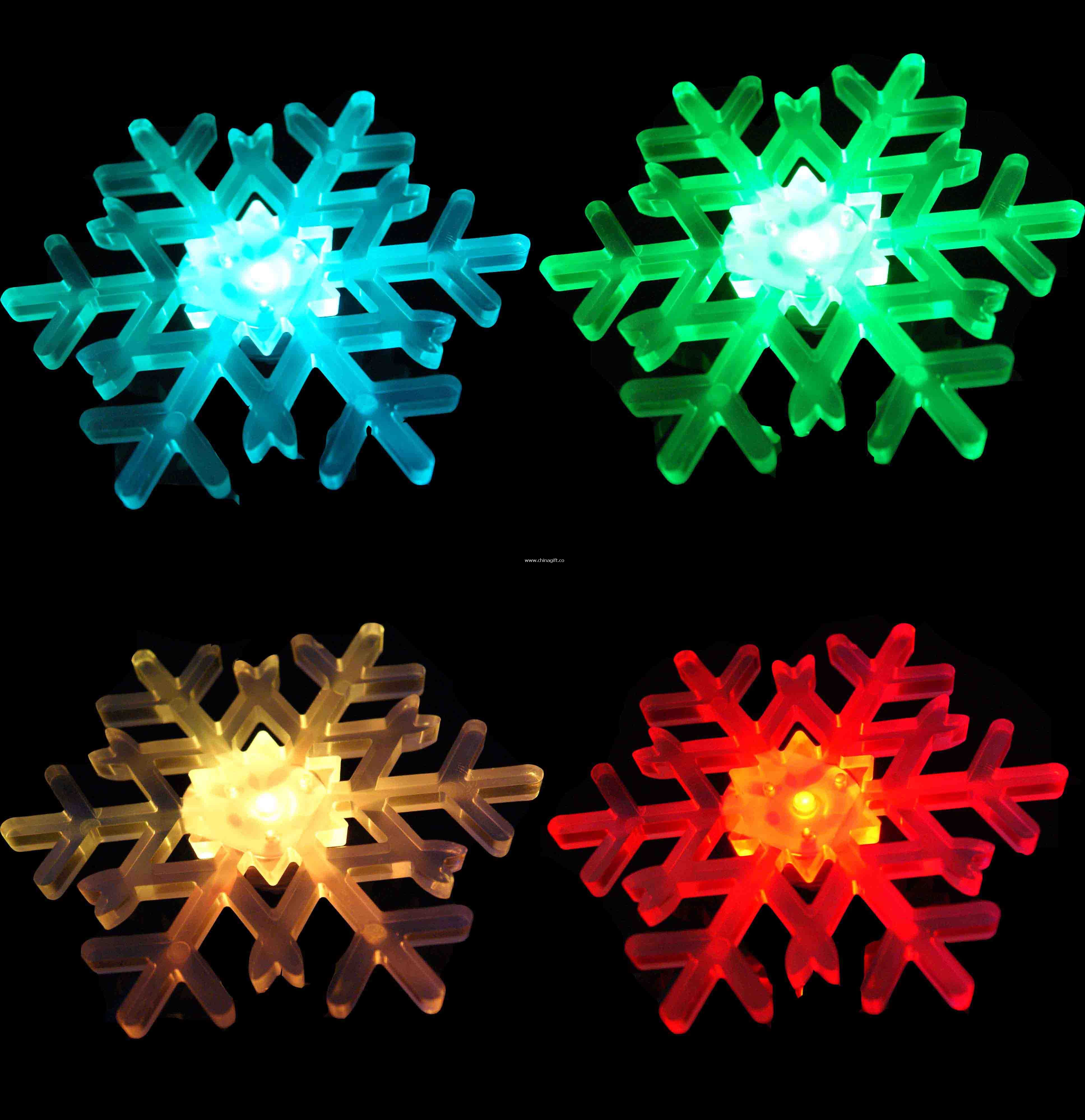 Snowflake suction light