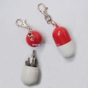 Keychain pill shape tool