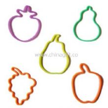 Fruit shape Silicone rubber band China