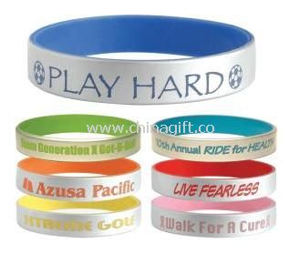 Printed Silicone wrstbands