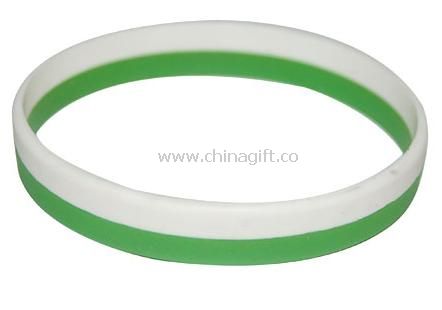 Silicone 2 Color wrstbands
