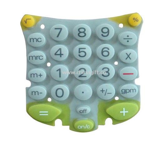 Silicone Colorful keypad
