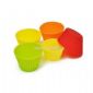 Colorful Silicone cake mould small pictures