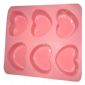 Silicone Heart shape cake mould small pictures