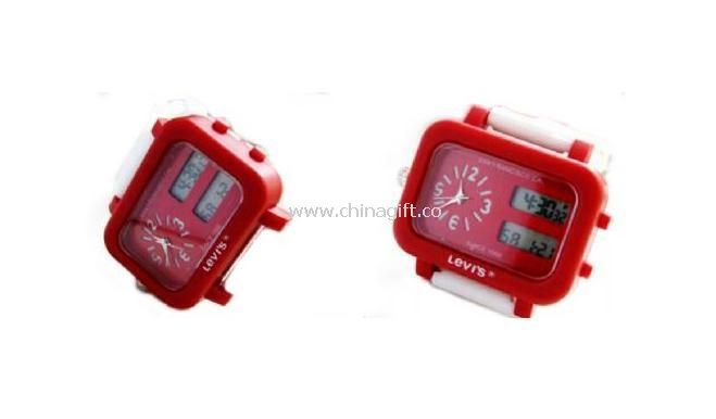 Silicone LCD watches
