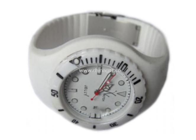 White Silicone watches