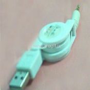 USB male to 3.5mm stereo&MONO plug