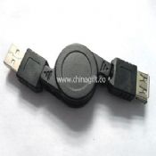USB male to USB female Retractable Cable