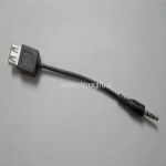 USB A female to 3.5mm plug charging cable small picture