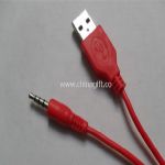 USB A male to 3.5mm Plug audio Cable small picture