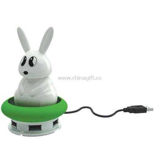 Ceramic USB Hub rabbit