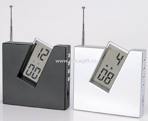 Desk clock radio