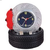 Racing brake disc alarm clock