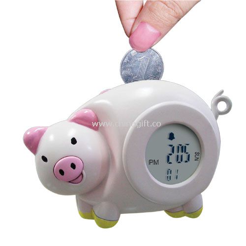 pig clock radio