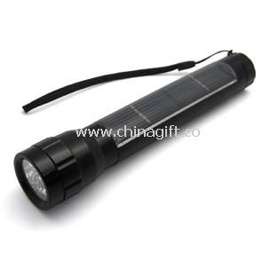 aluminum alloy Solar Flashlight