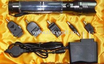 Solar torch with Mobile phone charger China