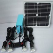 Small home solar power system