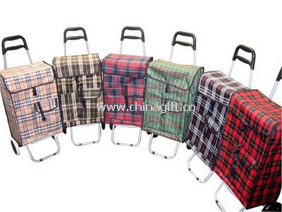 420D polyester with PE coated Shopping trolley bag