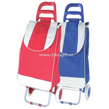 600D polyester with PVC coated Shopping trolley bag