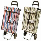 Microfiber fabric Shopping trolley bag