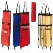 Steel tube with powder coated Shopping trolley bag