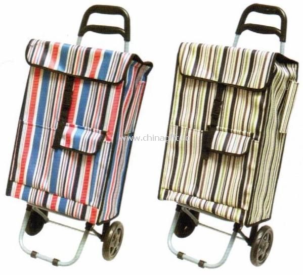 Microfiber fabric Shopping trolley bag