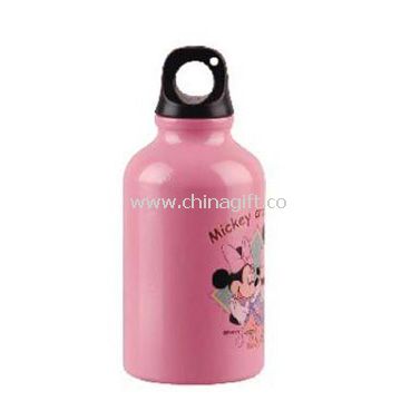 Red Aluminum Bottle