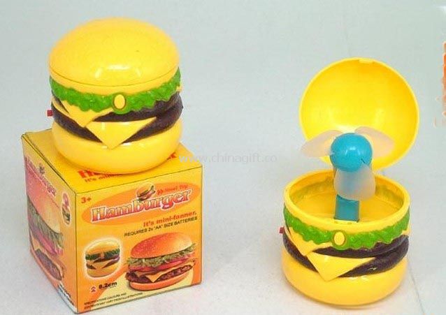 USB hamburger HUB FAN