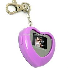 Keychain heart shape digital photo frame China