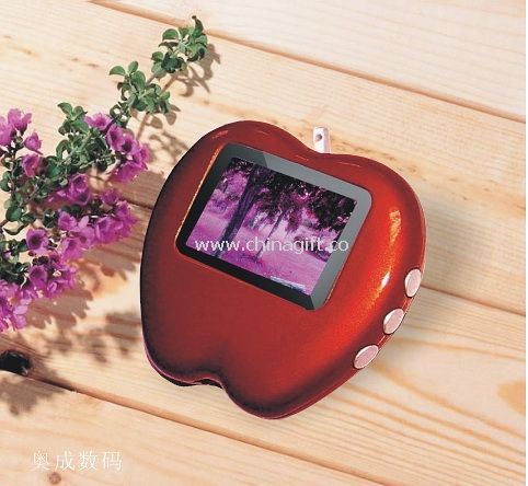 Mini apple shape digital photo frame