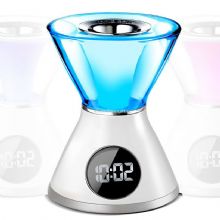 Aroma Heater With Clock and Color changing mood light China