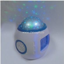 Natural Sound Clock with Dynamic projection of colored starry sky China