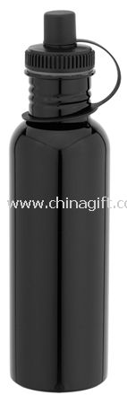 Black Stainless Steel Sport Bottle