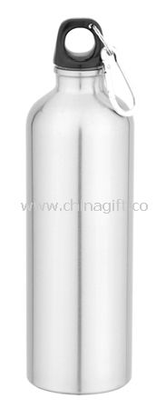 silver Stainless Steel Sport Bottle