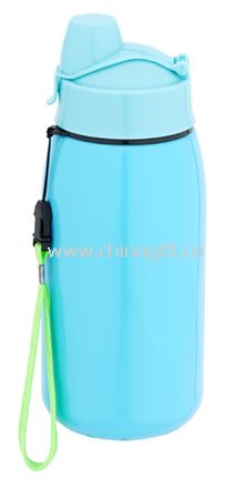 Stainless Steel Sport Bottle with Lanyard