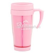 Pink Plastic Mug