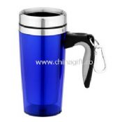 Inside s/s Outside Plastic Mug with Handle and Carabiner