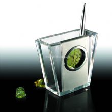 Transparent penholder with Calendar China