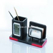 Leather Penholder Namecard & Mobile phone holder