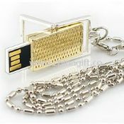 Golden USB Flash Drive
