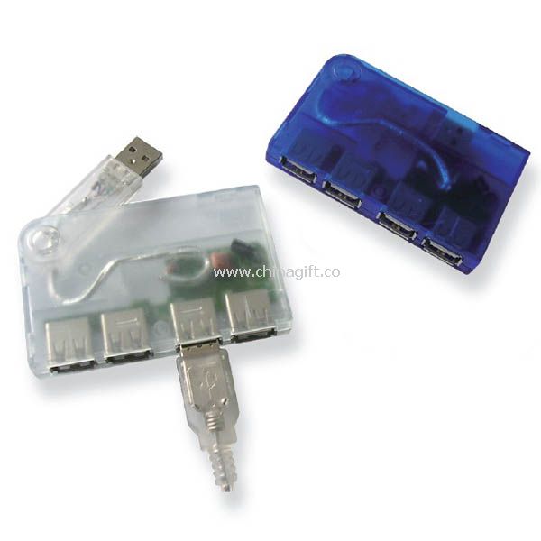 4 port Transparent USB Hub